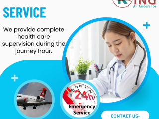 Air Ambulance Service in Pune by King- Well-Planned Patient Transfer