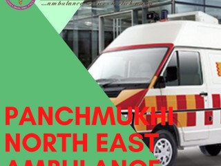 Highly Professionals Ambulance Service in Barpeta Road by Panchmukhi North East