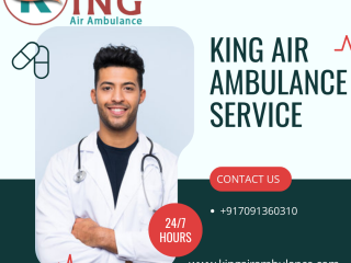 Delivered at a Minimal Budget to Shift the Patient Safely in Jamshedpur by King Air