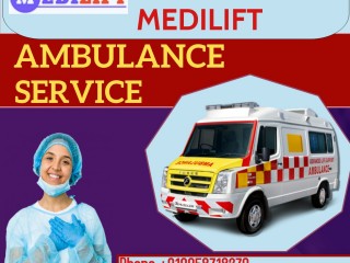 Complete Medical care by Medilift Ambulance Service in Kolkata