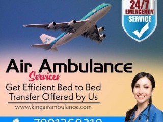 Hire Very Nominal Cost King Air Ambulance Services in Delhi