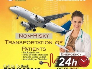 Avail Unparallel ICU Care King Air Ambulance Services in Patna
