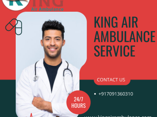 Get Shifted to a Medical Facility from Delhi   Comfortably with King Air Ambulance