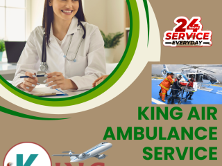 Get an Air Ambulance at a Minimum Price from Patna by King Air