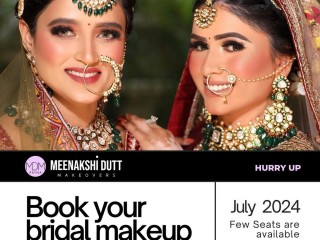 Get The Budget-Friendly Best Bridal Makeup in Patna at Meenakshi Dutt Makeover & Academy