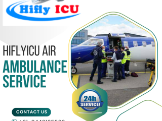 Cheapest and Transparent Air Ambulance Service in Allahabad by Hiflyicu