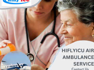 Air Ambulance Service in Pondicherry by Hiflyicu- Best Medical Evacuation Services