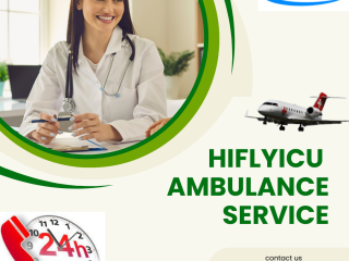 Train Ambulance Service in Bhopal by Hiflyicu-Safe Medical Facilities