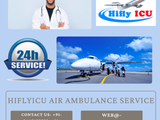 Air Ambulance Service in Rajkot by Hiflyicu- ICU Facilities Air Ambulances