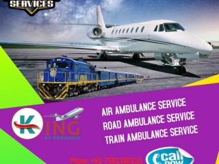 King Train Ambulance Service in Patna: the advanced method to get proper Care in a journey