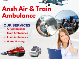 Ansh Air Ambulance Services in Kolkata with Urgent Medical Care