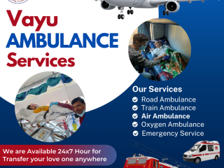 Vayu Air Ambulance Services in Patna: Best Medical Flight Feature for Emergency Evacuation