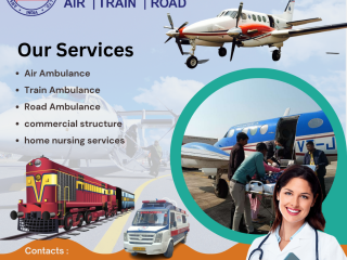 Ansh Air Ambulance Services in Ranchi To Ensure The Highest Level Of Patient Care