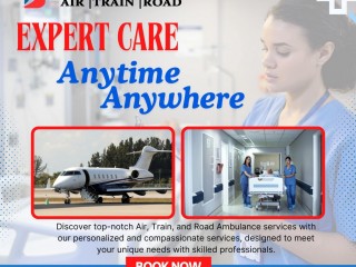 Complete Assistance by Jivan Sewa Air and Train Ambulance Service in Shillong Is Here