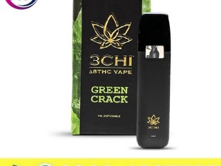 3Chi Delta 8 THC Disposable Vape Pen Green Crack In Faisalabad 03001597757