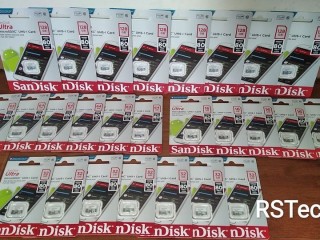 16GB Sandisk Ultra MicroSD Memory Card Class 10 UHS-I SDSQUNS - New Model