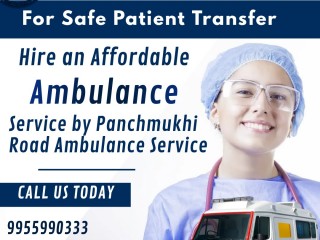 Panchmukhi Road Ambulance Services in J.J Colony, Delhi with Important Medical
