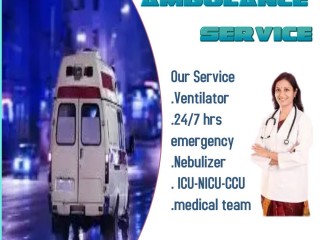 Panchmukhi Road Ambulance Services in Jasola, Delhi with Life Saving Services