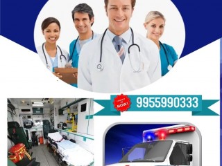 Panchmukhi Road Ambulance Services in Mayapuri, Delhi with Outstanding Monitoring