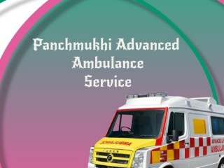 Panchmukhi Road Ambulance Service in Arjangarh-Awa Nagar, Delhi with 24/7 hrs treatment