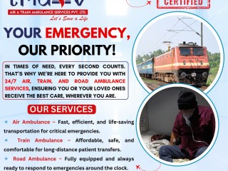 Your Trusted - Tridev Air Ambulance Services in Ranchi - Medical Transport Provider