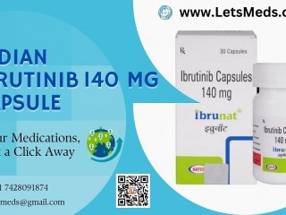 How much does indian ibrutinib 140 mg capsule cost in Philippines?