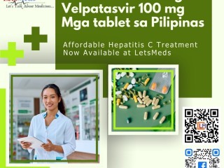 Kumuha ng Sofosbuvir 400 mg Velpatasvir 100 mg Tablets sa Pilipinas- Abot-kayang Paggamot sa Hepatitis C sa LetsMeds