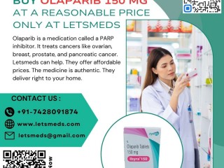 Buy Olaparib 150 mg at a reasonable price only at LetsMeds