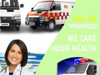 Panchmukhi Road Ambulance Services in SSN-Marg-Chhatarpur, Delhi  with Medical Facilities