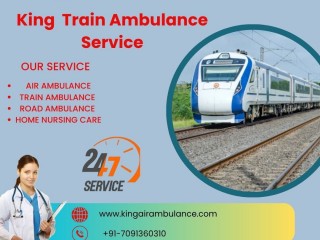 King Train Ambulance Services in Ranchi- Covering Longer Distance has Now Become Easier