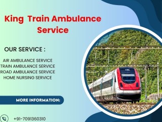 King Train Ambulance provides consistent and steadfast service in Delhi
