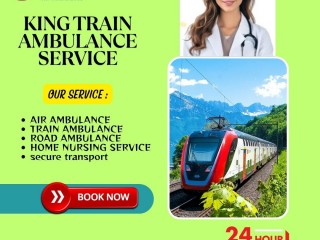 Hire King Train Ambulance Services in Ranchi for a lifetime - Patient Care Transfer