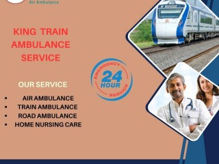 Choose King Train Ambulance Services in Guwahati for Speed and Snuggly Service