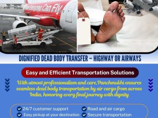 Panchmukhi Corpse Transportation in Varanasi Arranging Dead Body Transportation as per Your Convenience