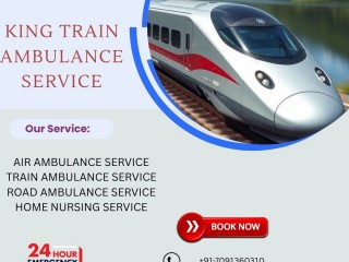 Choose King Train Ambulance in Bangalore for Patient Transfer by the Best and Trained Paramedic Team