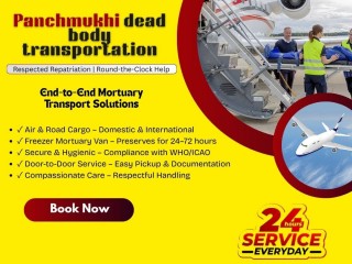 Pick Extreme Creditable Panchmukhi Dead Body Transportation Services in Pune