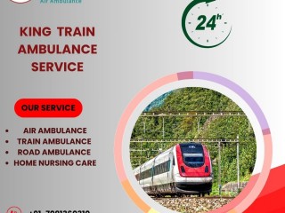 King Train Ambulance is fully customized for patients in Kolkata