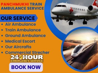 Panchmukhi Train Ambulance Service in Delhi Giving Our Best Facility to the Patient