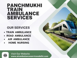 Use Panchmukhi Train Ambulance Services in Pune for the Transfer of Your Critical Patients across India