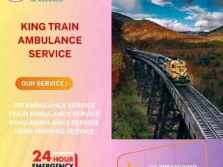 King Train Ambulance in Guwahati Is Always Minded For Emergency Type of Cases