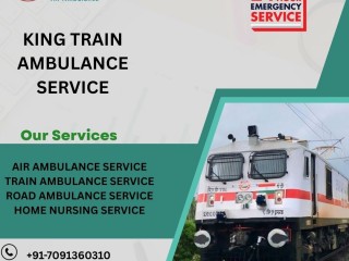 King Train Ambulance Service in Mumbai gives dedicated medical team to the patients
