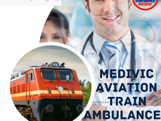 Medivic  Aviation Train Ambulance Service in Lucknow is giving the best services in train ambulances.
