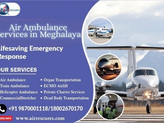 Meghalaya Air Ambulance | 24/7 Pan-India Emergency Reach
