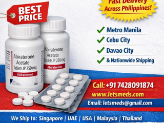 Buy Prostate Cancer Medicine Abiraterone in Philippines, Thailand, Malaysia