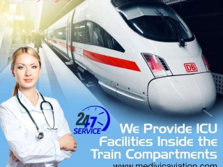 Pick Efficient Life-Saver Train Ambulance Service in Patna by Medivic