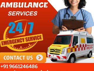 Jansewa Panchmukhi Road Ambulance in Janakpuri  is Delivering Speedy Medical Transfer