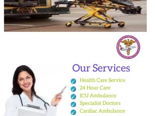 Panchmukhi Road Ambulance Services in Janakpuri, Delhi with Emergency Services 24 hours