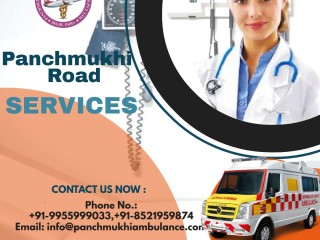 Panchmukhi Road Ambulance Services in Mayur Vihar, Delhi with Shifting Facility