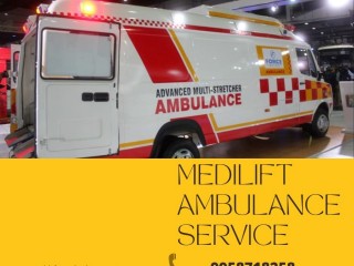 Medilift Ambulance Service in Kokar, Ranchi  fastest Emergency Service