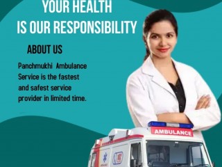 Panchmukhi Road Ambulance Services in Laxmi Nagar, Delhi with 24/7 hrs Services
